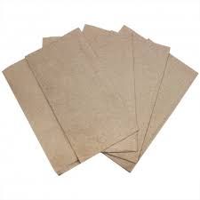 1Ply Napkins Luncheon Natural Brown GT Fold (Qty: 3000)