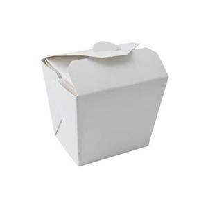 16oz White Noodle Box With No Handle (Qty: 450)