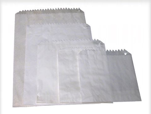 Paper Bag 1 Square White 190 x 170mm