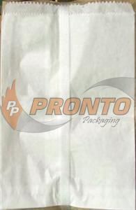 Paper Bag 2 Flat White (200 x 165mm) (Qty: 500)