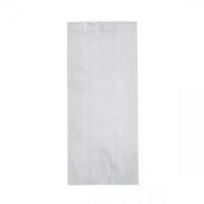 Paper Bag No.2 Satchel White (235 x 127 x 51mm) (Qty: 500)