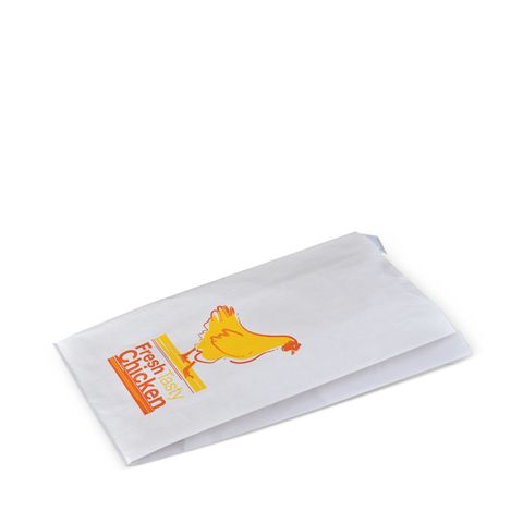 Large Printed Chicken Bag (310 x 175 + 50mm) (Qty: 250)