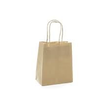 Paper Carry Bag Extra Small (265 x 160 + 70mm) (Qty: 50)