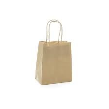 Paper Carry Bag Extra Small (265 x 160 + 70mm) (Qty: 50)