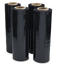 Black Pallet Wrap 23um 500mm x 383m (Qty: 1 Roll)