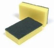 Sponge/Scourer (100 x 150 x 30mm) (Qty: 10)