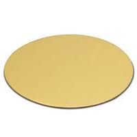 12" Gold Cake Circle (2mm Thick) (Qty: 50)