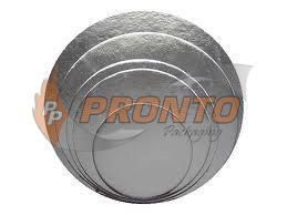 9" Silver Cake Circle (2mm Thick) (Qty: 50)
