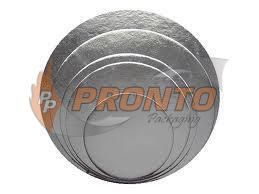 9" Silver Cake Circle (2mm Thick) (Qty: 50)