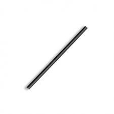 3-Ply Black Cocktail Paper BioStraw (197mm L x 6mm) (Qty: 2500)