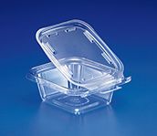 340ml Square Tamper Evident Container (12oz) (95 x 80 x 45mm) (Qty: 250)