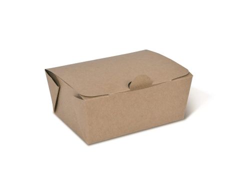 Extra Small Brown Takeaway Box (105 x 76 x 49mm) (Qty: 400)