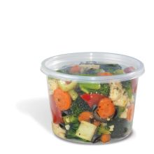 600ml Round Containers (Qty: 500)