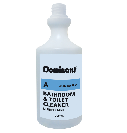 750ml Bathroom & Toilet Cleaner Dispensing Bottle (Sold Individually)