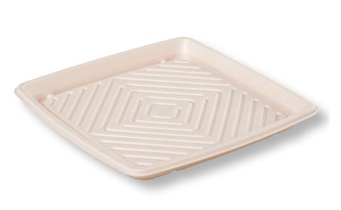 Medium Sugarcane Catering Tray 300 x 300 x 40mm (Qty: 100)