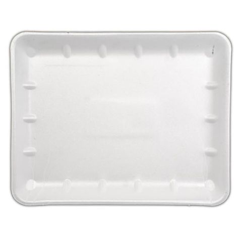 14"x 11" White Deep Foam Tray (Qty: 200)