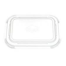 Clear Plastic Clip On Lid to suit Dualpak Small 6150 137 x 93 x 35mm