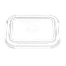 Clear Plastic Clip On Lid to suit Dualpak Small 6150 137 x 93 x 35mm