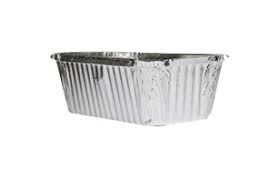 Rectangle Foil Takeaway Tray (FC446) (155 x 76 x 57mm) (Qty: 100)