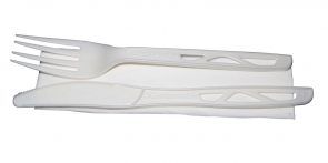 Heavy Duty CPLA Cutlery Pack-White
