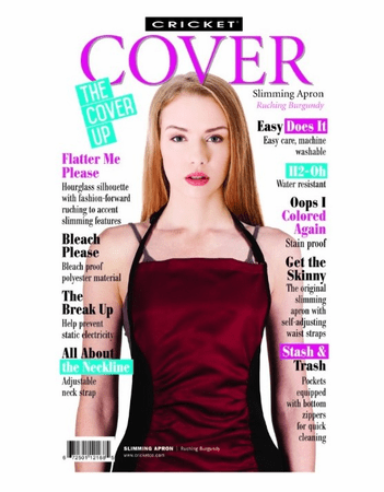 CRICKET SLIMMING APRON  BURGANDY