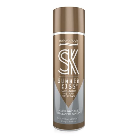 SUMMER KISS MEDIUM DARK INSTANT  BRONZING SPRAY 250GM