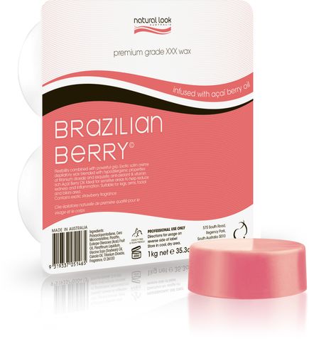 BRAZILIAN BERRY HOT WAX 1KG