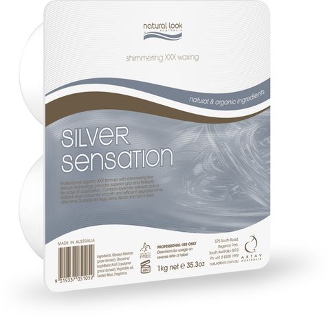 SILVER SENSATION 1KG HARD WAX