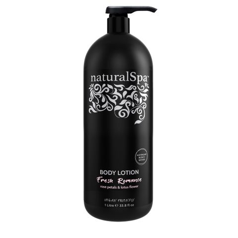 NATURAL SPA FRESH ROMANCE BODY LOTION 1LT