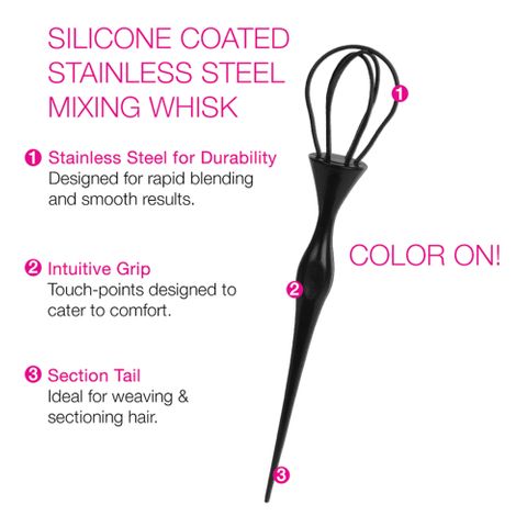 CRICKET  COCKTAIL SILICONE COATED COLOUR WHISK