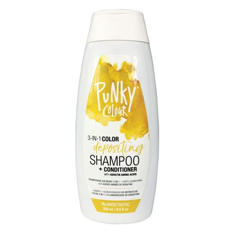 PUNKY COLOUR 3 IN 1 SHAMPOO BLONDTASTIC 250ML