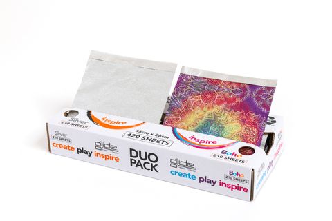 FOILS GLIDE  DUO WIDE POP UP  420PK (2 X 210)