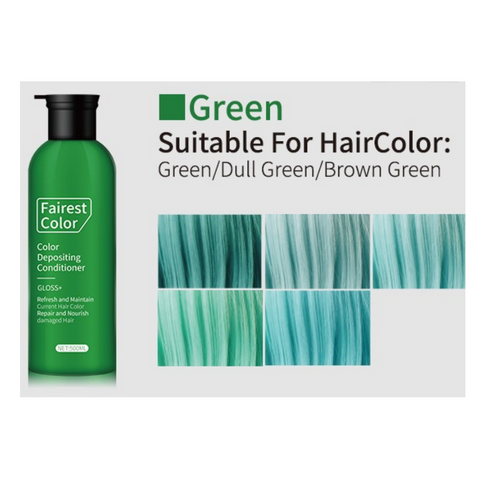 GREEN FAIREST COLOUR DEPOSITING CONDITIONER 500ML