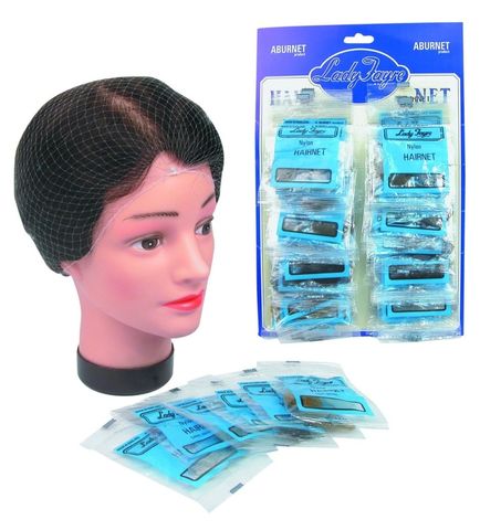 LADY FAYRE  DARK BROWN  INVISIBLE  HAIR NET