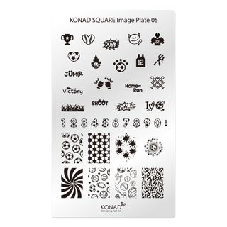 KONAD SQUARE PLATE 5
