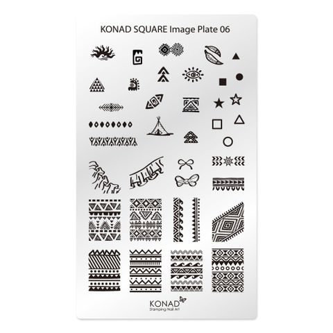 KONAD SQUARE PLATE 6