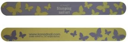 KONAD DESIGN EMERY BOARD YELLOW FILE