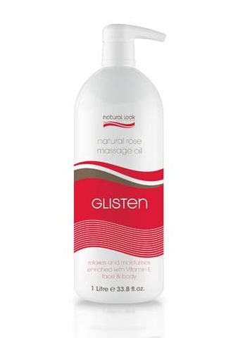 GLISTEN ROSE MASSAGE OIL 1L