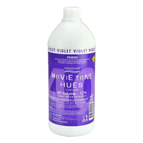 LUMINART MOVIE TONE VIOLET CREAM PEROXIDE 12%  950ML