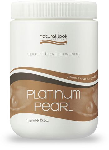 PLATINUM PEARL WAX 1KG TUB
