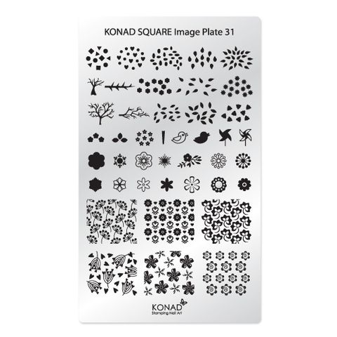 KONAD SQUARE PLATE 31