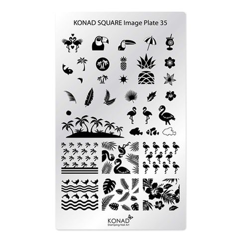 KONAD SQUARE PLATE 35