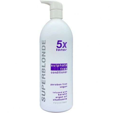 TOUCH  5 TIMES STRONGER SUPERBLONDE CONDITIONER 1LT