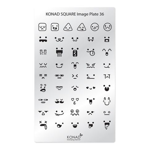 KONAD SQUARE PLATE 36