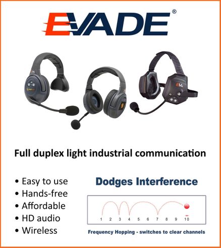 EVADE Wireless Headsets - Headset, Communication