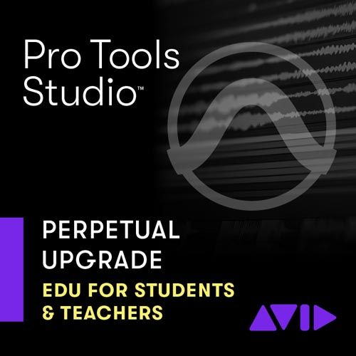 Avid Pro Tools Studio Perpetual Upgrade EDU for Students - Teachers