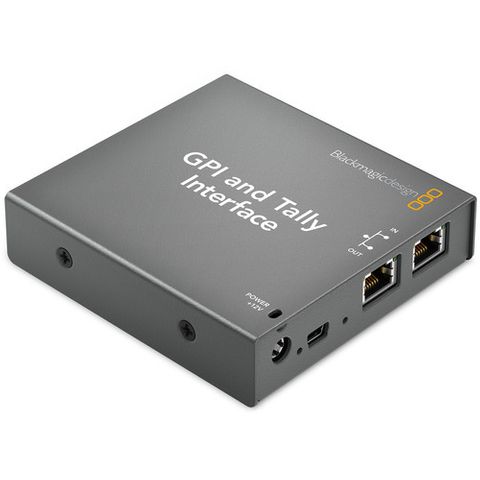 Blackmagic GPI & Tally Interface