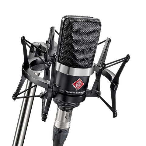 Neumann TLM 102 BK Microphone Studio Set  (Black)