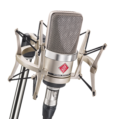 Neumann TLM 102 Microphone Studio Set Nickel/Black