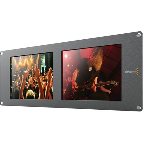 Blackmagic SmartView Duo 2 Rackmountable Dual 8-inch LCD Monitors